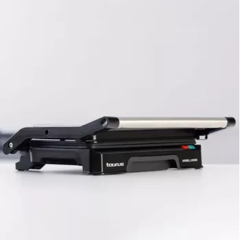 Contactgrill Taurus MYGRILL LEGEND 1000W, RVS/zwart, kookoppervlak 230×145 mm