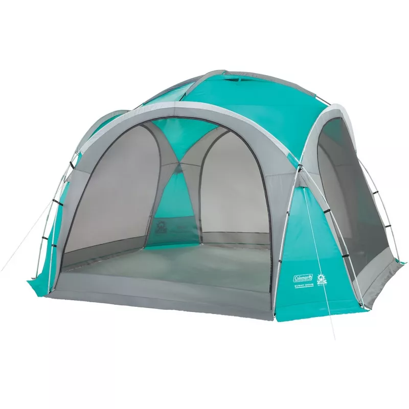 Event Dome Shelter L, 3,65 x 3,65m, paviljoen lichtblauw/grijs
