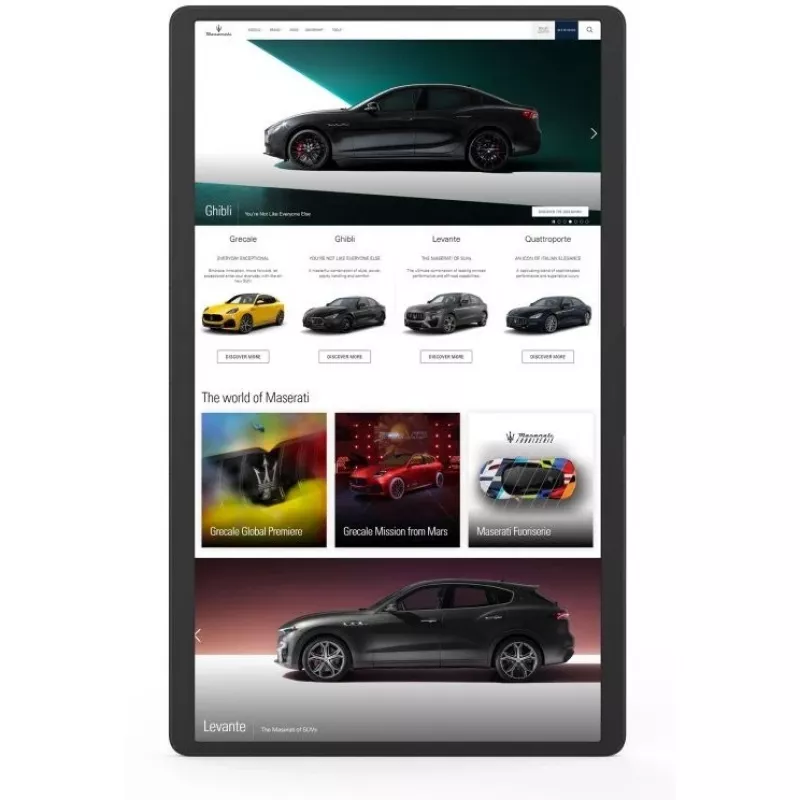 ALLNET High Performance Display 40,60cm (16) , Android 12, RK3588, NFC, PoE, HDMI In, kleur zwart (ALLSD16RK3588A12B8G)