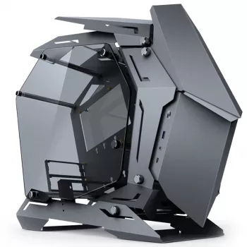 Jonsbo MOD3 Mini Micro-ATX tower showcase tempered glass - grijs - tower