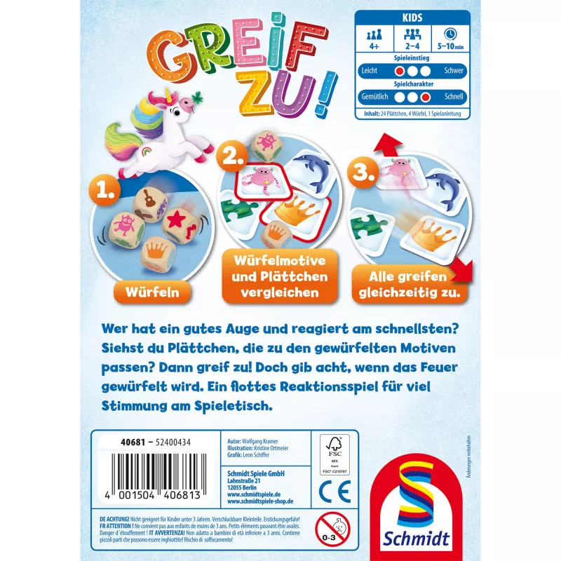 Grijp toe, bordspel