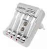 Batterijlader voor Ni-MH / Ni-Cd AA / AAA / 9V