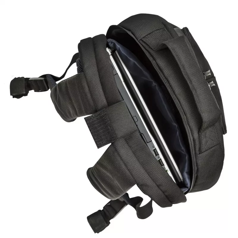Rugzak Rivacase Tegel 8460 zwart polyester