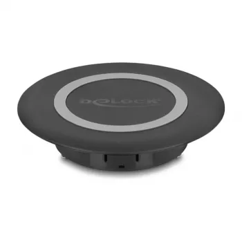 Indoor-oplader DeLOCK 66284 smartphone zwart USB draadloos