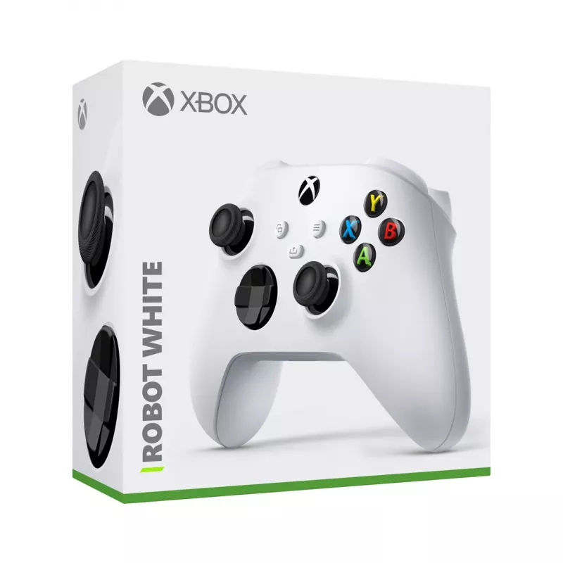 Microsoft Xbox Wireless Controller - gamepad - draadloos - Bluetooth - robotwit - voor pc, Microsoft Xbox Series X, Microsoft Xbox Series S, Micros