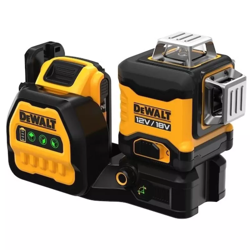 Laserwaterpas DeWalt DCE089D1G18-QW groene straal zelfnivellerend 360° met ontvangstcompatibiliteit