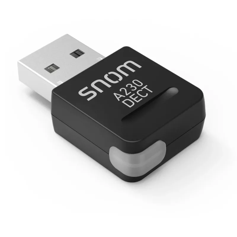 snom A230 DECT USB-flashstation - netwerkadapter - USB2.0 - DECT (4386)