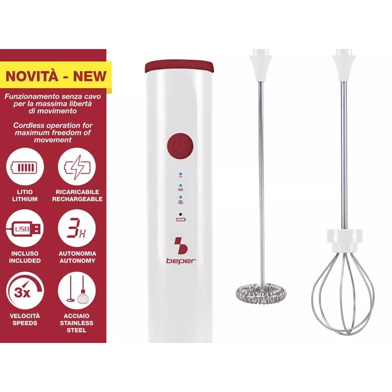 Waterkoker Beper P102SBA008 1,7 l roestvrij staal, draadloze basis