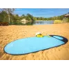 Strandmat TRACER Pop Up 46933 — lichtgewicht draagbare strandmat, blauw