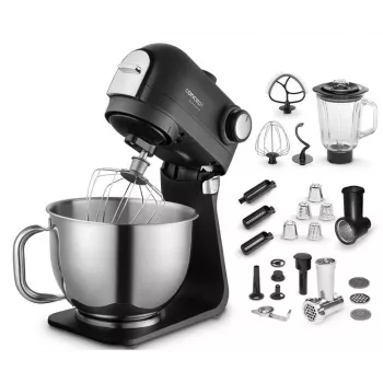 Staafmixer Concept RM8000 - 1200 W keukenmachine, zwart
