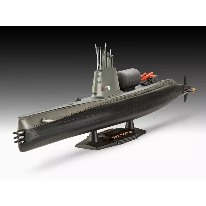 Plastic modelschip REVELL U.S.S. Nautilus schaal 1:305, bouwpakket 05184