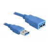 USB-kabel DeLOCK USB 3.0-A M/F - 2m