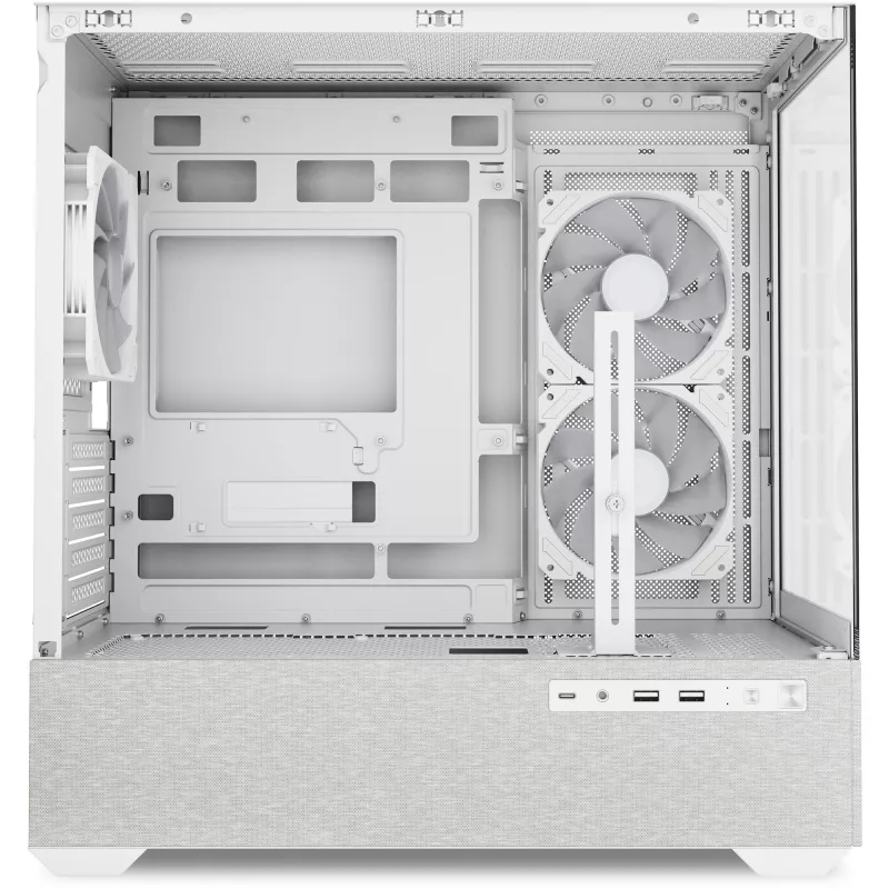 Sharkoon MK7 ARGB mATX behuizing 2xglas wit