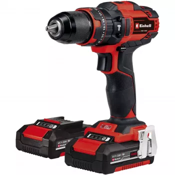 EINHELL accu-boor-/schroefmachine TE-CD 18/40 Li +64 2x2Ah | Einhell