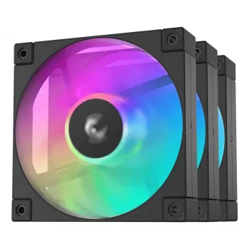 Fan DeepCool FD12 ARGB-3 in 1 12 cm zwart wit 3 stuks maximale luchtdruk 2,56 mmH2O