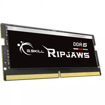 SO-DIMM 32 GB DDR5-5600 (2x 16 GB) dual-kit, werkgeheugen zwart, F5-5600S4040A16GX2-RS, Ripjaws, INTEL XMP