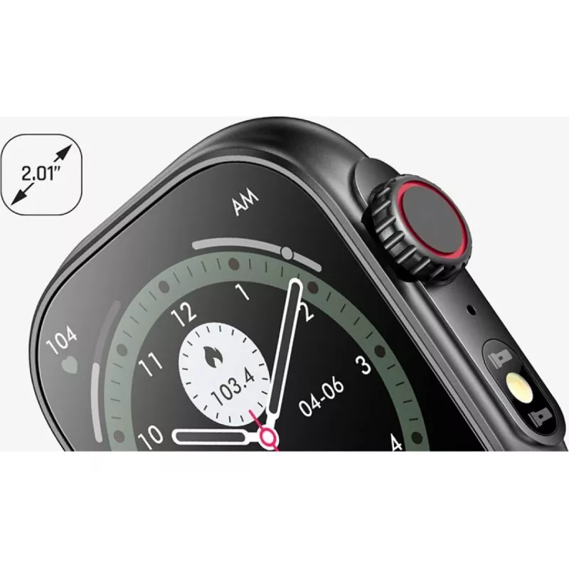 myPhone Watch Tool 5,08 cm (2 inch) IPS 24 mm digitaal 240 x 296 pixel touchscreen zwart