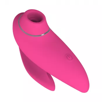 Clitoris-massageapparaat Erolab Dolphin VVS01r Rose Pink — compacte persoonlijke stimulator, USB-oplaadbaar