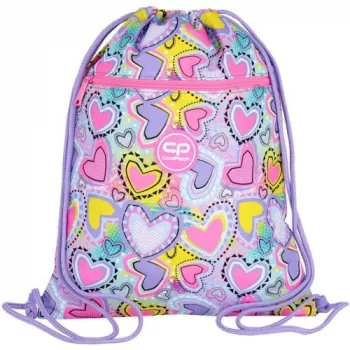 Sporttas CoolPack Vert Pastel Hearts