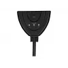 LogiLink - Video-/audiosplitter/switch - 3 x HDMI - desktop