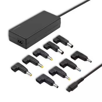 Qoltec 50012 automatische universele voeding 90W | 9 stekkers | +netsnoer