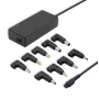 Qoltec 50012 automatische universele voeding 90W | 9 stekkers | +netsnoer