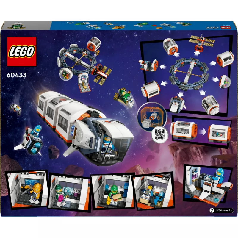 LEGO CITY 60433 MODULAIRE RUIMTESTATION