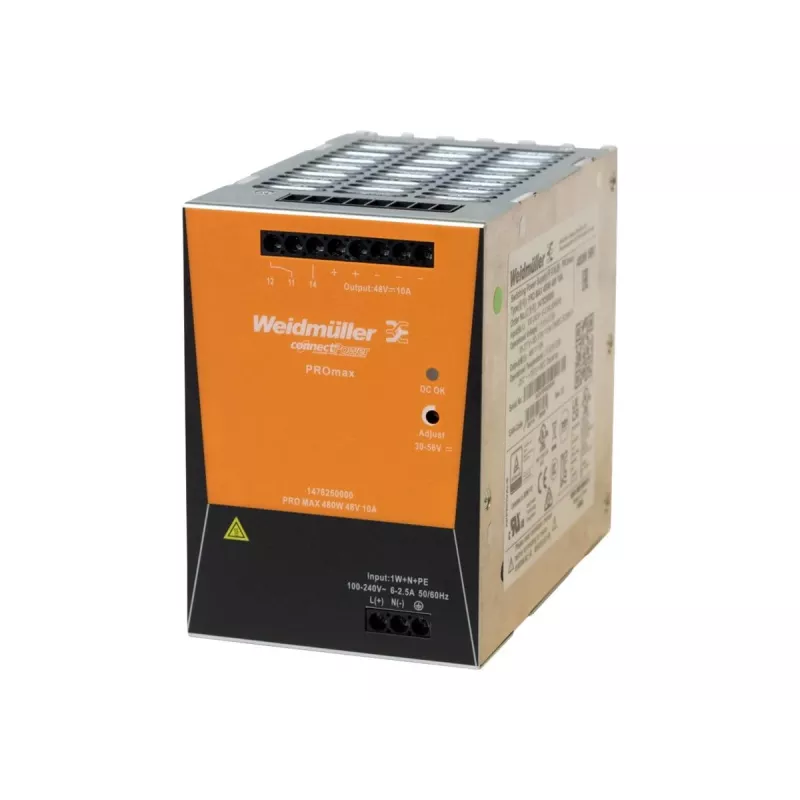 Voeding AXIS PS56 480W, 480 W uitgang voor bewakingsapparatuur