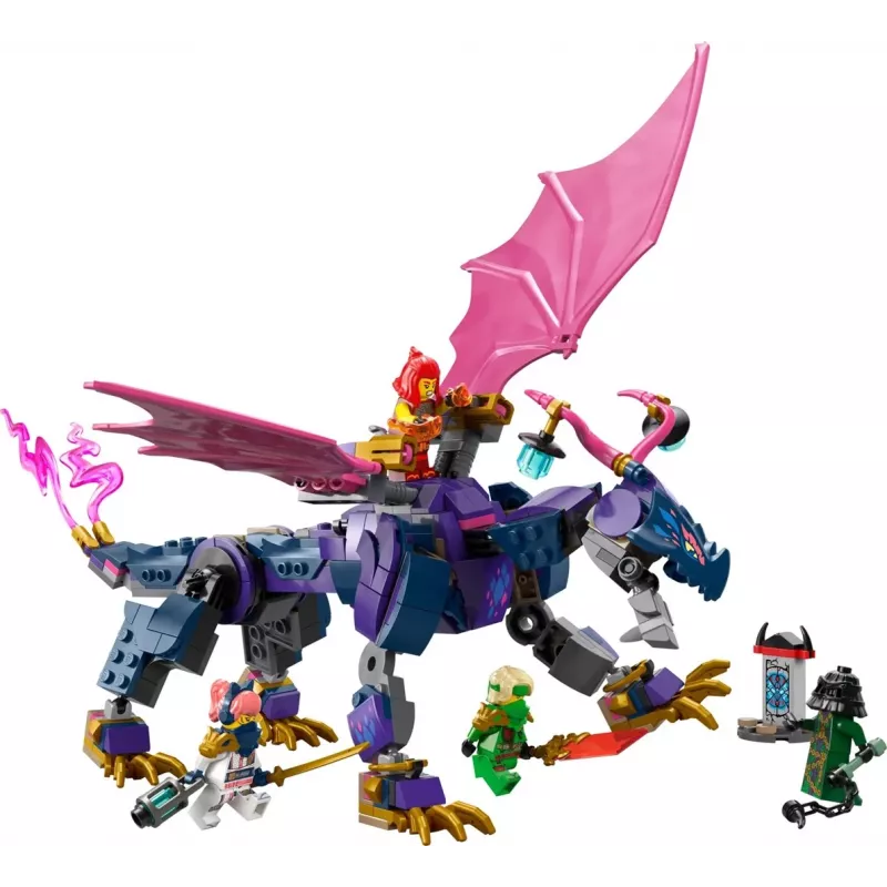 LEGO constructiespeelgoed NINJAGO 71842 Rontu de meesterdraak — 381 onderdelen, 4 minifiguren, tentoonstellingsmodel 130 mm