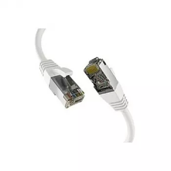 EFB-Elektronik CAT8.1 wit 5m RJ45-patchkabel S/FTP PIMF LSZH 2000MHZ 40GB netwerkkabel fabrikant: EFB Elektronik (EC020200316)