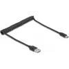 USB-kabel DeLOCK 90133 USB 2.0 0,8 m zwart