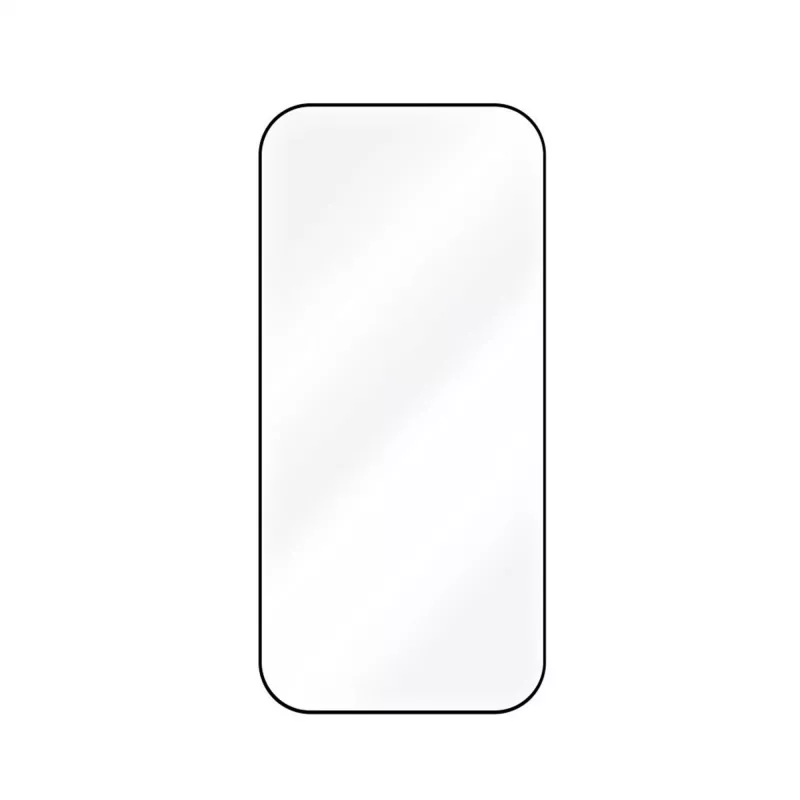 Gehard glas displayschermbescherming FIXED voor Apple iPhone 17 2.5D Full Cover — 2 stuks, zwart