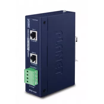 PLANET IPOE-162S - PoE-splitter (DIN-railmontage mogelijk) - 48 - 56 V - 25 watt - Ethernet 10/100/1000 - uitgangsaansluitingen: 1
