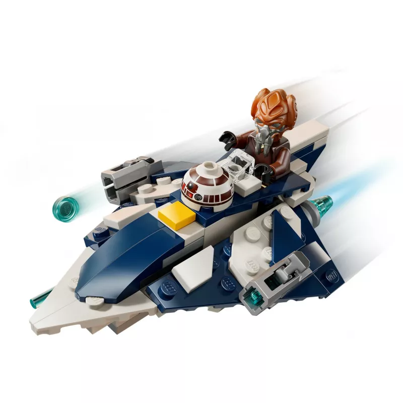 LEGO Microfighter Star Wars Plo Koons Jedi Starfighter 75400 — 89 onderdelen, 1 minifiguur, leeftijd 6+