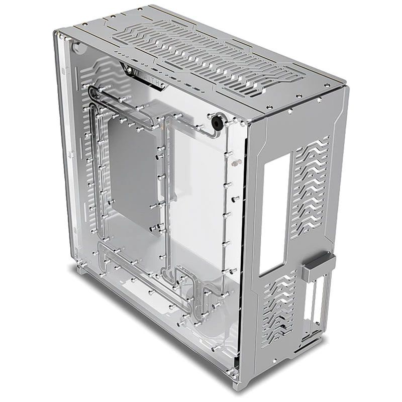 Singularity Computers Wraith ITX/DTX-pc-behuizing, Zilver