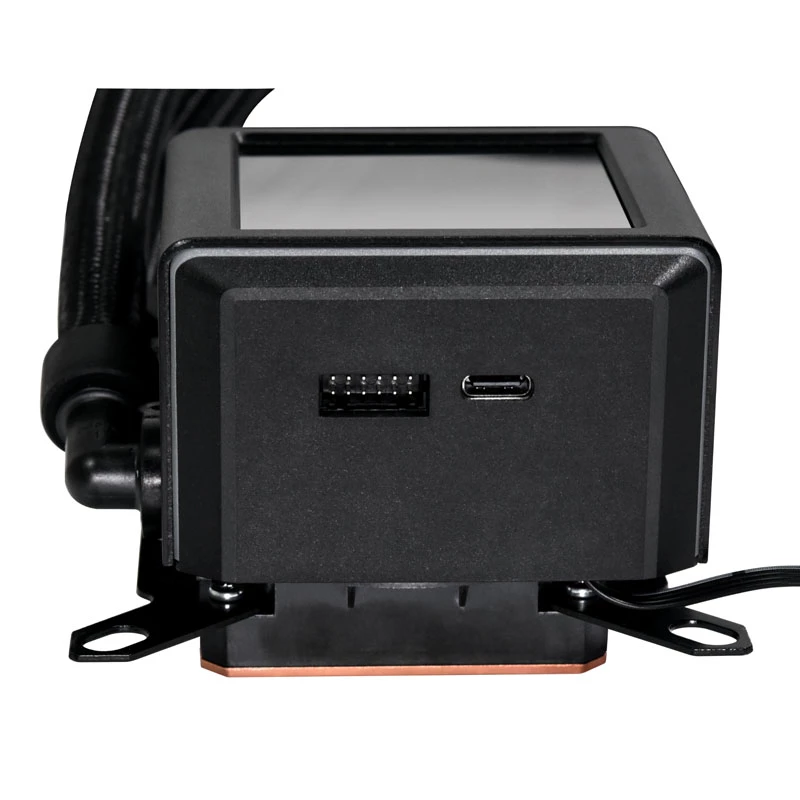 Lian Li GA II LCD processor-vloeistofkoelingsset 12 cm wit