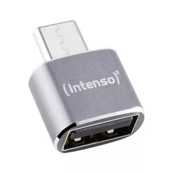 Intenso 3-pack USB-adapter USB-A -> USB-C C480C aluminium
