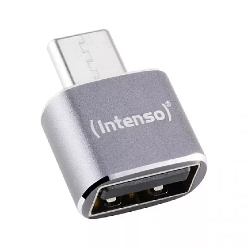 Intenso 3-pack USB-adapter USB-A -> USB-C C480C aluminium