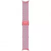 Google Pixel Watch 3 geweven bandje GA06104-WW, pioenroos