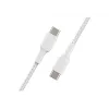 Belkin BOOST CHARGE - USB-kabel - 24-pins USB-C (m) naar 24-pins USB-C (m) - USB 2.0 - 2 m - wit