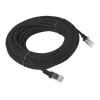 Netwerkkabel LANBERG PCU6-10CC-1000-BK RJ-45 Cat6 U/UTP 10 m zwart