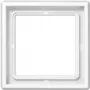 JUNG LS 981 WW wandplaat/schakelaarafdekking wit (LS 981 WW)