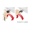 USB-kabel DeLOCK 84804 USB 2.0 0,2 m USB A Micro-USB B zwart