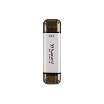 Transcend ESD310 draagbare ssd van 2 TB, USB 3.2 Gen 2 (10 Gbps), USB-C