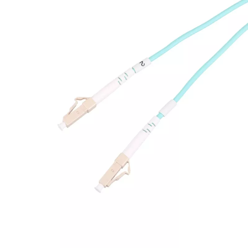 Extralink LC/UPC naar LC/UPC glasvezel-patchkabel, multimode OM3, duplex, 3 mm mantel, 2 m