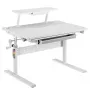 Ergo Office kinderbureau ER-483 — in hoogte verstelbaar compact