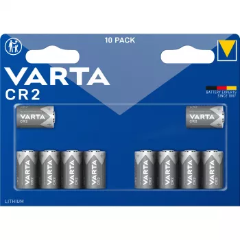 Varta CR 2 SP - lithiumbatterij CR2 920 mAh 10-pack - batterij - CR 2/CR 15270