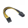 Akasa 6-pin PCIe naar 8-pin ATX12V – adapterkabel (AK-CB051)