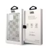 Karl Lagerfeld KLHCP14MLMNMS iPhone 14 Plus 6.7 hardcase zilver / zilver Liquid Glitter Monogram