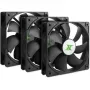 INTER-TECH 88887289 120mm behuizingsventilator 3-pack zwart